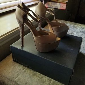 High heel shoes